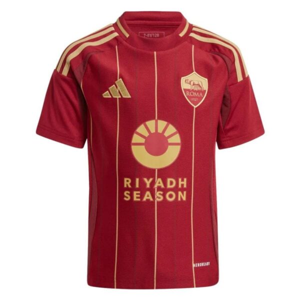 as roma home child kit shirt 2024 2025