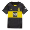 bvb dortmund away kids shirt 2024 2025