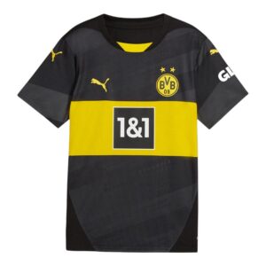 bvb dortmund away kids shirt 2024 2025