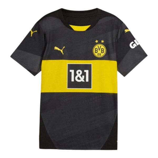 bvb dortmund away kids shirt 2024 2025