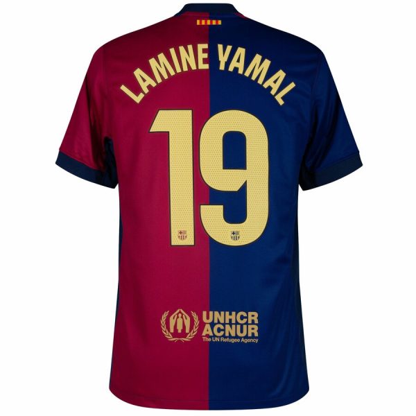 Barca Home Kids Jersey 2024 2025 Lamine Yamal New Sponsor - Image 2
