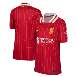 liverpool home kids jersey 2024 2025