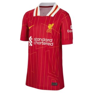 liverpool children’s home kit jersey 2024 2025