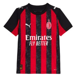 ac milan children’s home jersey 2025 2026