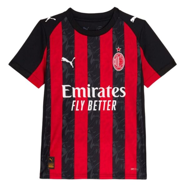 ac milan children’s home jersey 2025 2026
