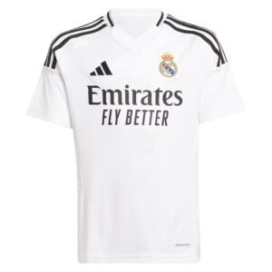 real madrid home children’s kit jersey 2024 2025 mbappe
