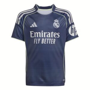 real madrid 2025 2026 away children’s kit jersey