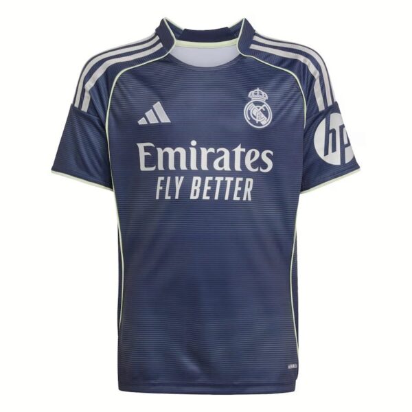 real madrid 2025 2026 away children’s kit jersey
