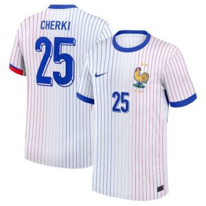 france national team away jersey 2024 2025 cherki