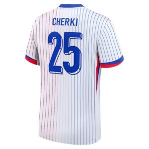 france national team away jersey 2024 2025 cherki
