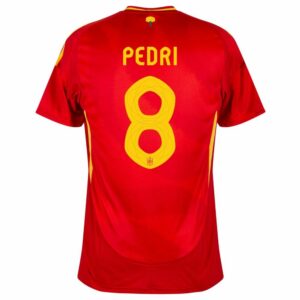 spain home kit kids jersey 2024 2025 pedri