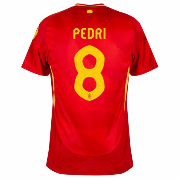spain home kit kids jersey 2024 2025 pedri