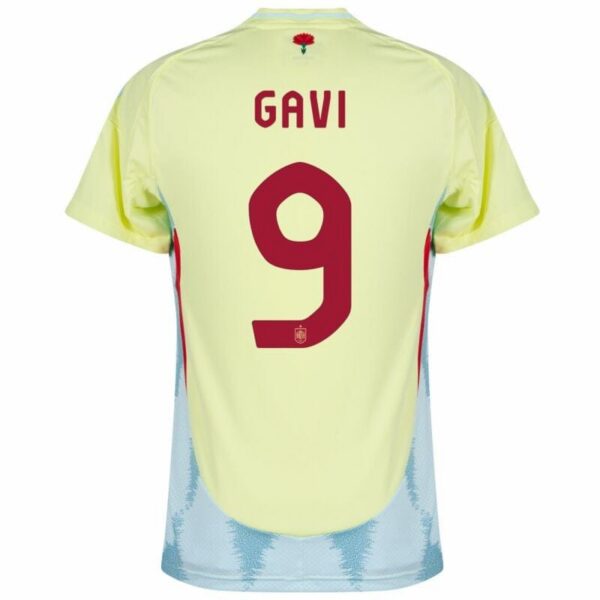 spain away kids jersey kit 2024 2025 gavi