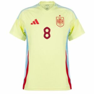 spain away kids kit jersey 2024 2025 pedri