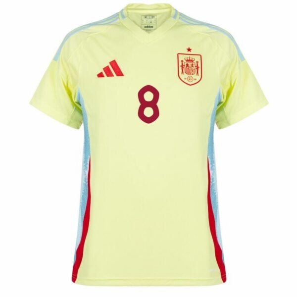 spain away kids kit jersey 2024 2025 pedri