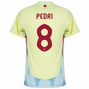 spain away kids kit jersey 2024 2025 pedri