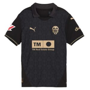 fc valencia away children’s kit jersey 2024 2025