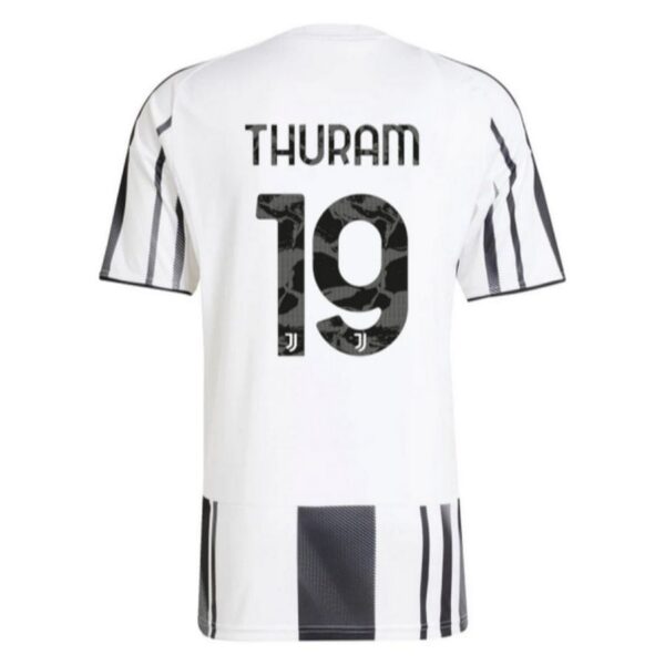 juventus children’s home kit jersey 2025 2026 thuram