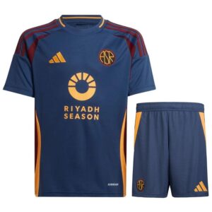 as roma third children’s kit jersey 2024 2025