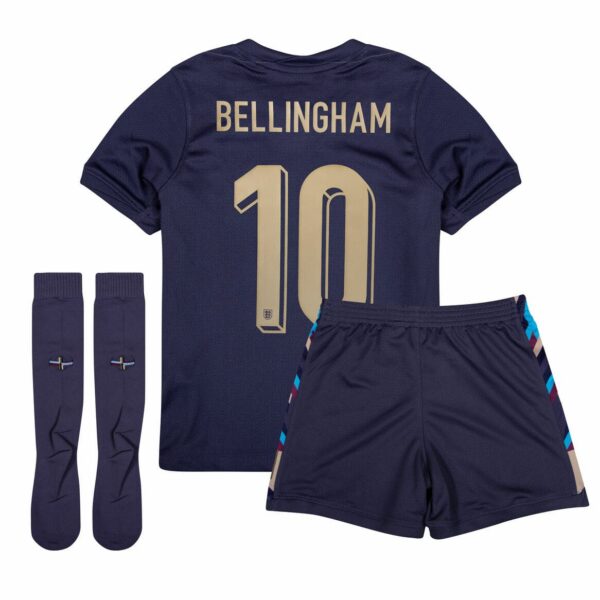 england away kids jersey kit 2024 2025 bellingham