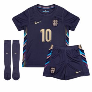england away kids jersey kit 2024 2025 bellingham