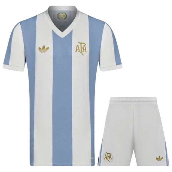 argentina 50th anniversary kids kit jersey
