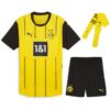 bvb dortmund children’s home kit jersey 2024 2025