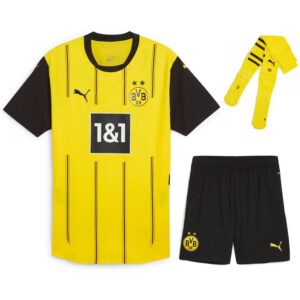 bvb dortmund children’s home kit jersey 2024 2025