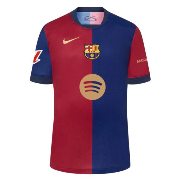 Barca Kids Kit Shirt 2024 2025 Home - Image 2