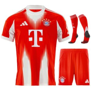 bayern munich children’s home kit jersey 2025 2026