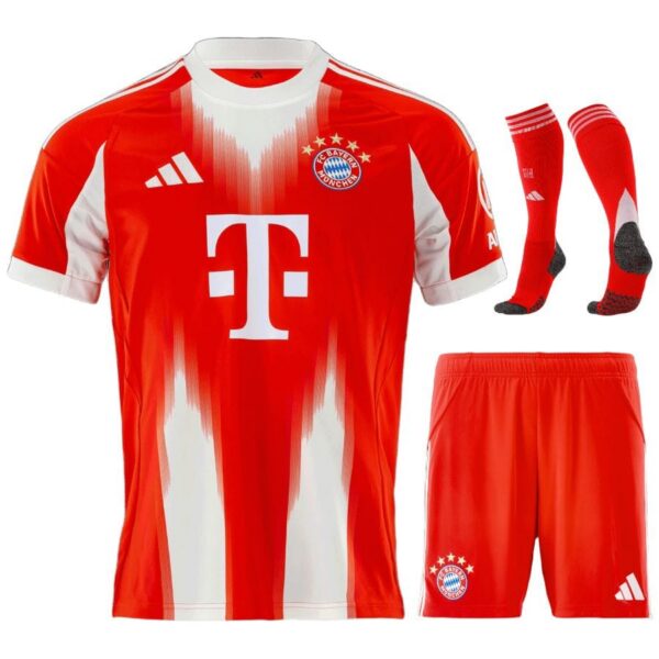 bayern munich children’s home kit jersey 2025 2026