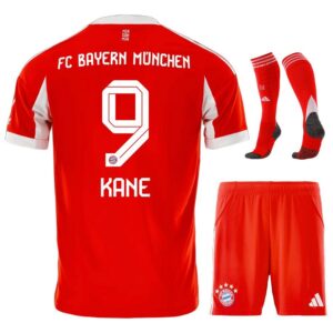 bayern munich children’s home kit jersey 2025 2026 kane