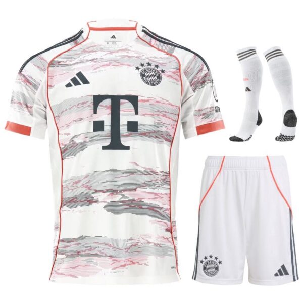bayern munich away child kit jersey 2025 2026