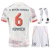 bayern munich away child kit jersey 2025 2026 kimmich