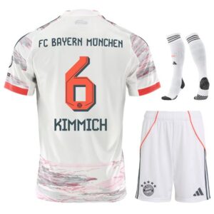 bayern munich away child kit jersey 2025 2026 kimmich