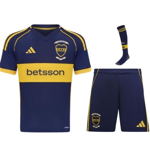 boca junior home kit children’s jersey 2025 2026