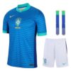 children’s brazil away kit jersey 2024 2025