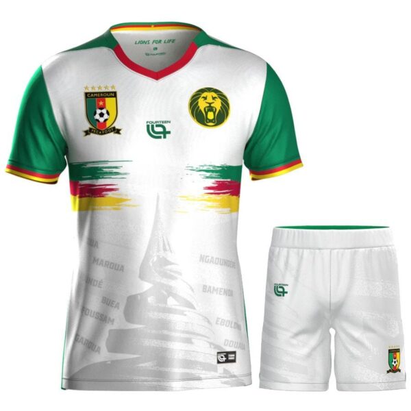cameroon 2025 2026 third kids kit jersey