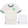 ivory coast away children’s kit jersey 2024 2025