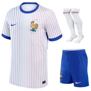 france team away kids kit jersey 2024 2025