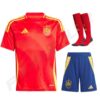 spain home kit kids jersey 2024 2025