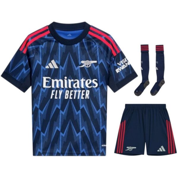 arsenal kids away kit jersey 2025 2026
