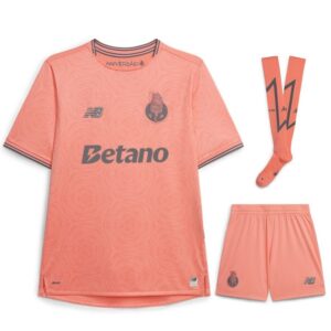 fc porto away child kit jersey 2025 2026