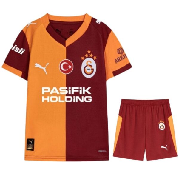 galatasaray children’s home kit jersey 2025 2026