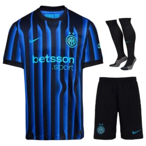 inter milan children’s home kit jersey 2025 2026