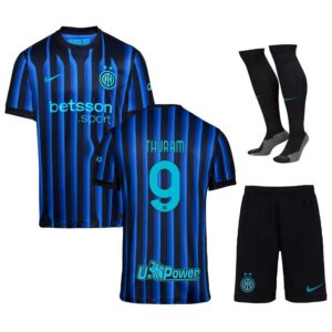 inter milan children’s home kit jersey 2025 2026 thuram