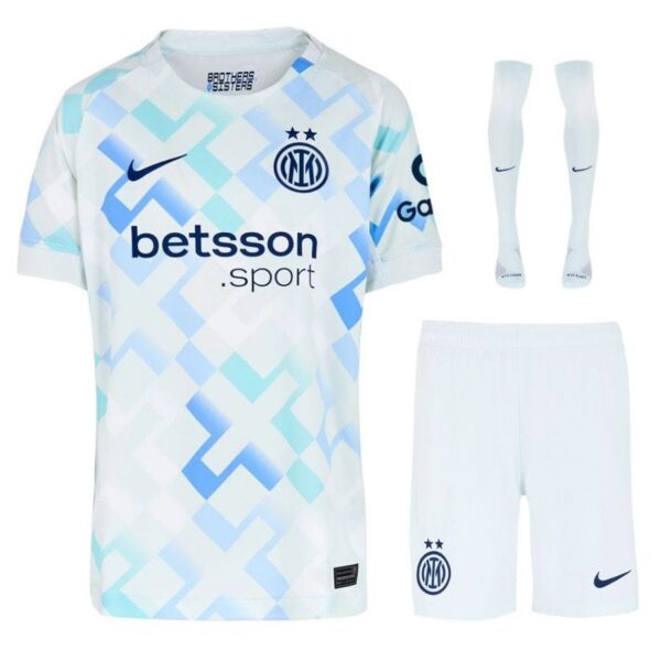 inter milan children’s kit away jersey 2025 2026