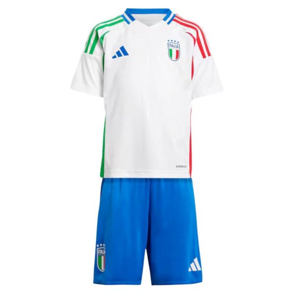 italy away kids kit jersey 2024 2025
