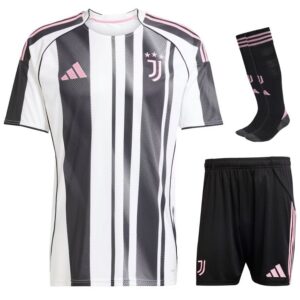 juventus children’s home kit jersey 2025 2026