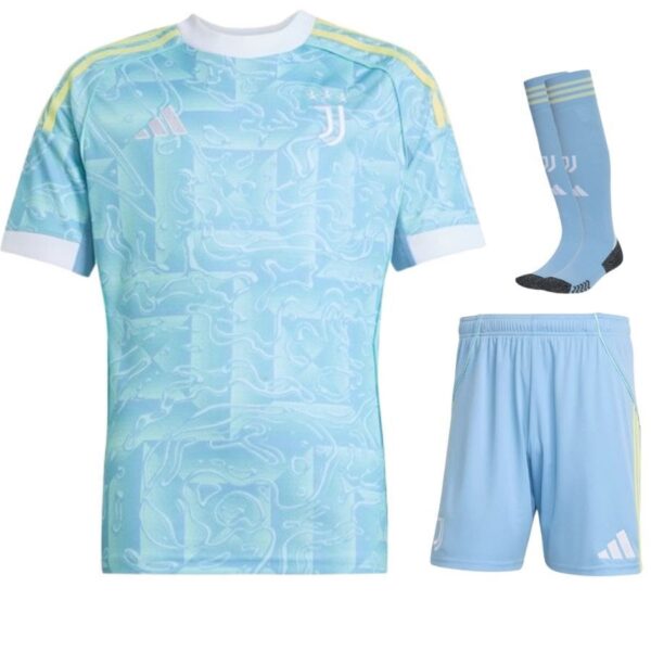 juventus children’s away kit jersey 2025 2026